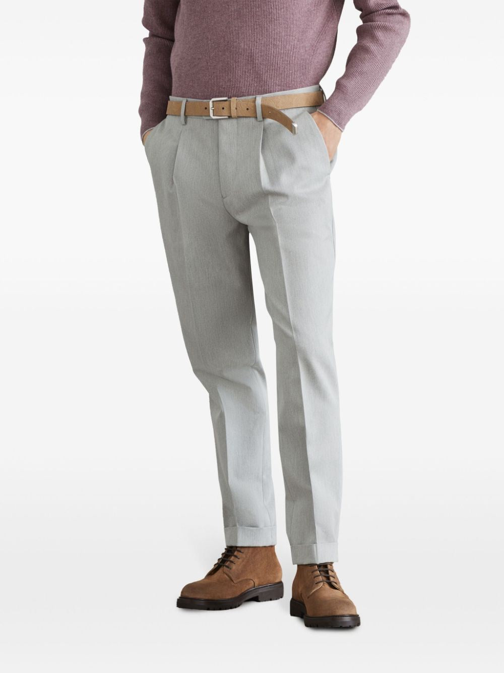 Brunello Cucinelli Men Leisure Fit Trousers BRUNELLO CUCINELLI