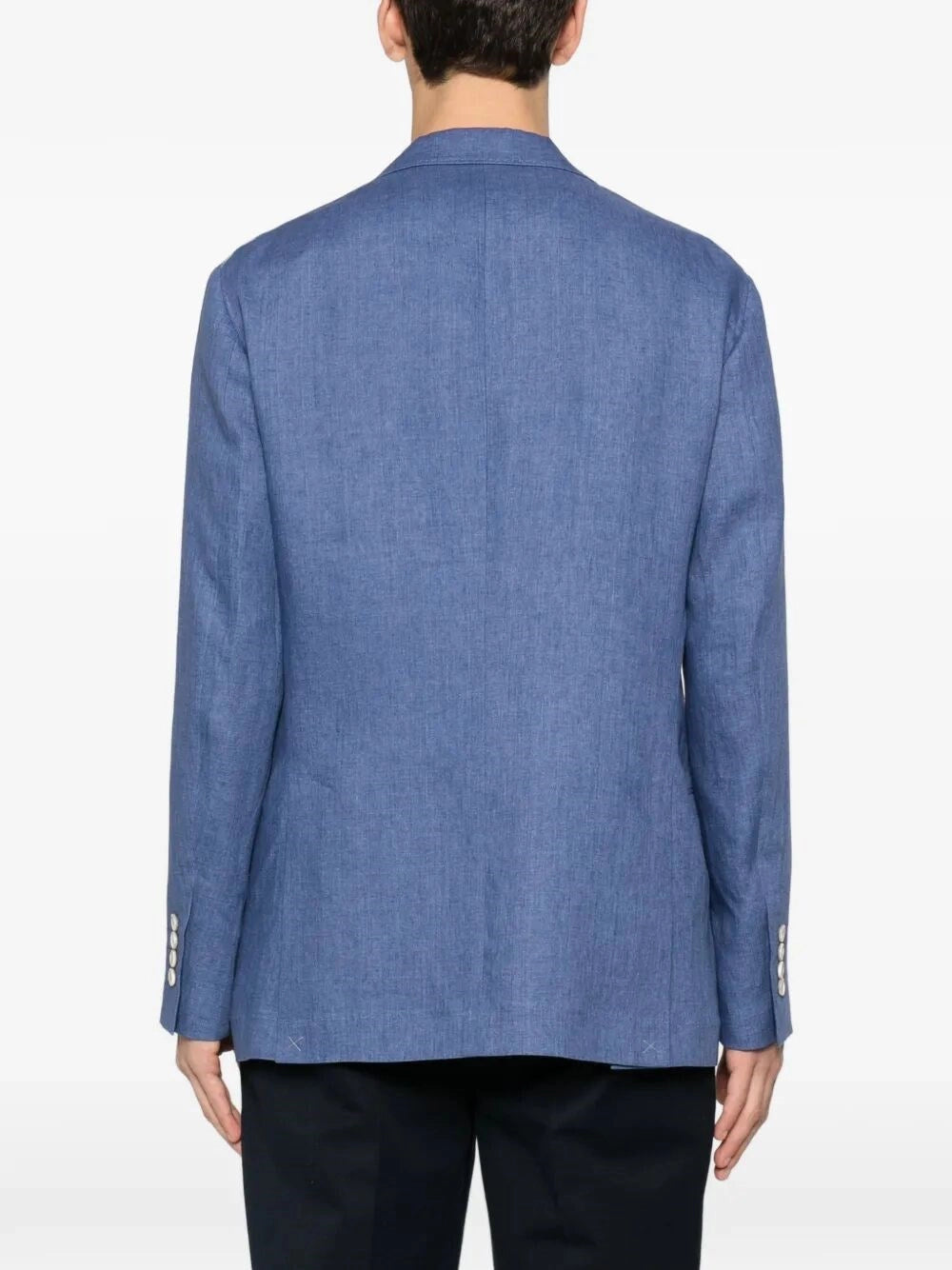 Brunello Cucinelli Men Linen Deconstructed Blazer BRUNELLO CUCINELLI