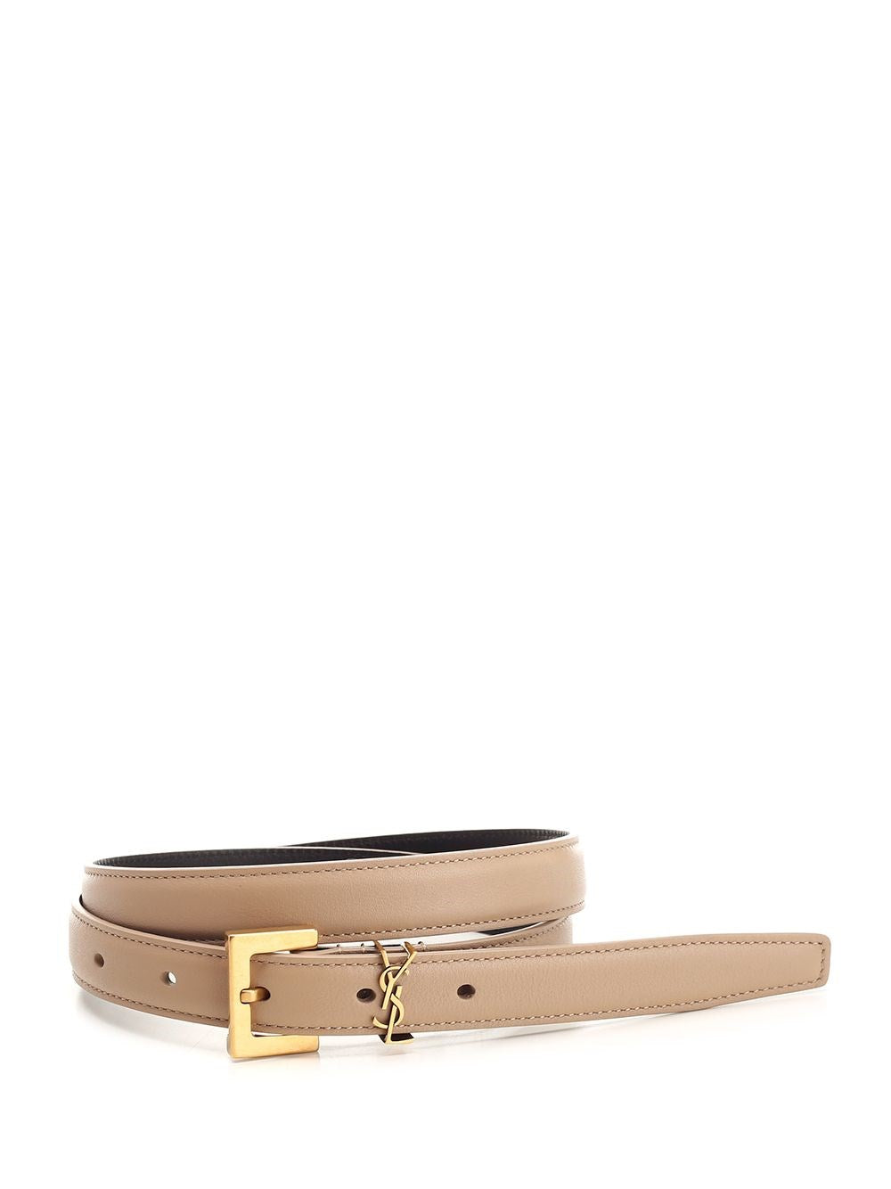 Saint Laurent Women "Cassandre" Thin Belt SAINT LAURENT