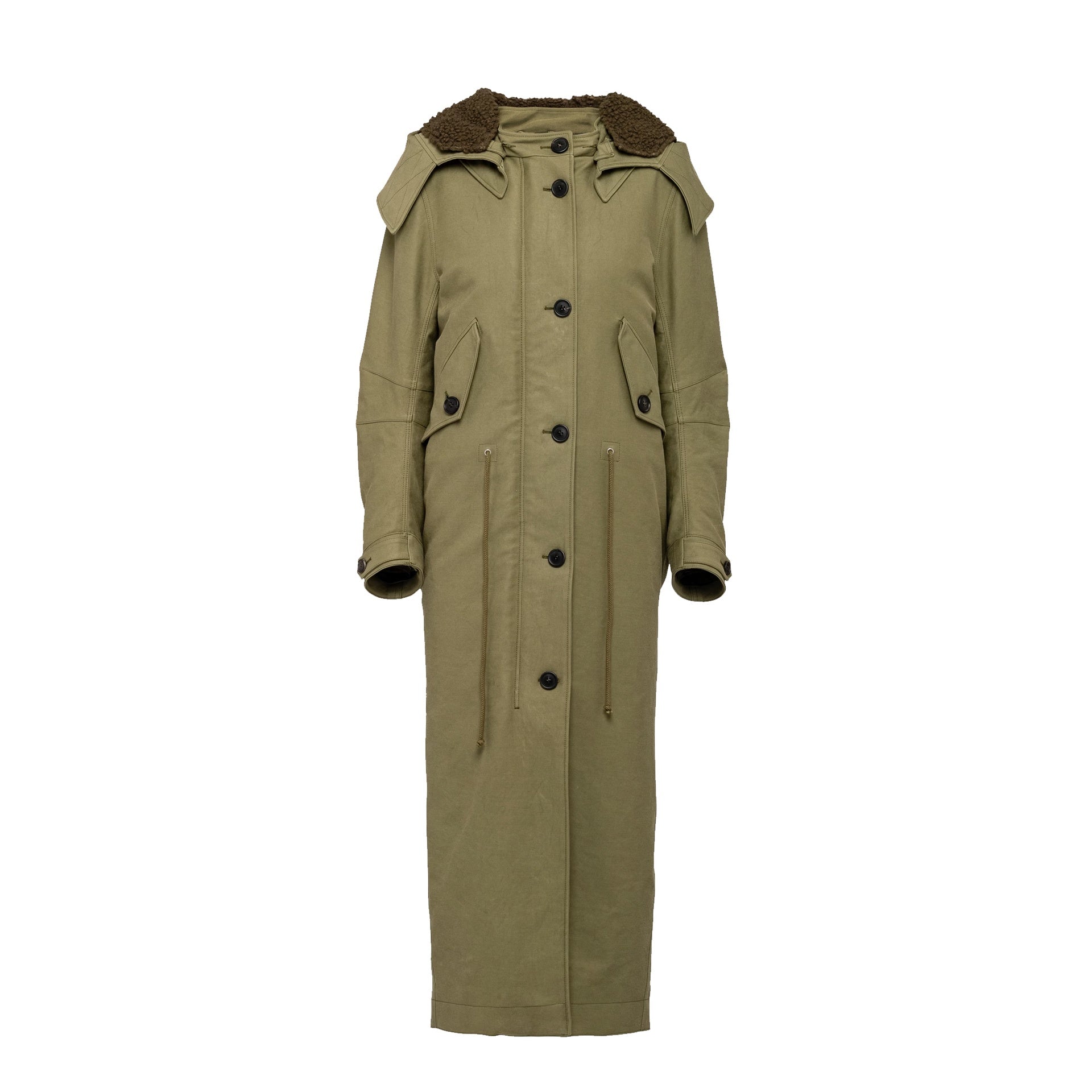 Prada Long Parka Coat Women PRADA