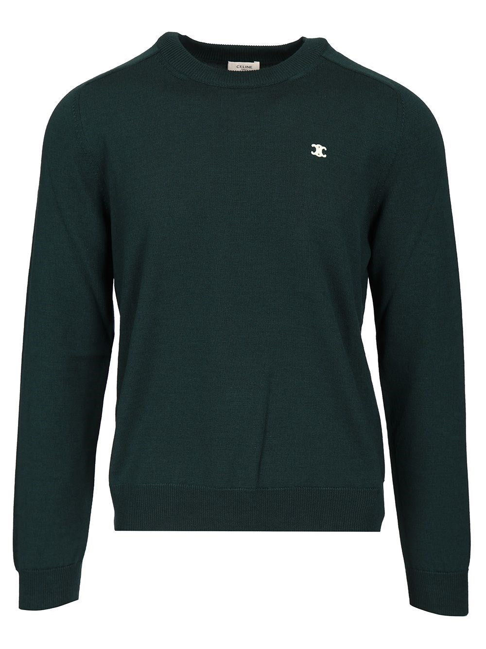 Celine Men Crewneck Wool Sweater CELINE