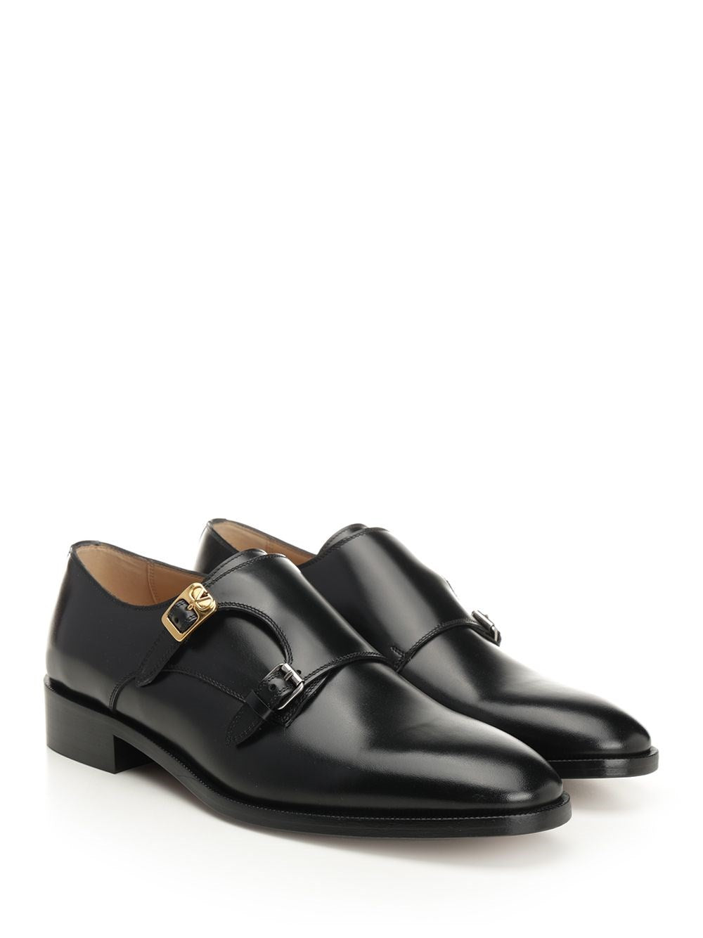 Valentino Garavani Men Double Monk Strap Pas Des Dieux VALENTINO GARAVANI