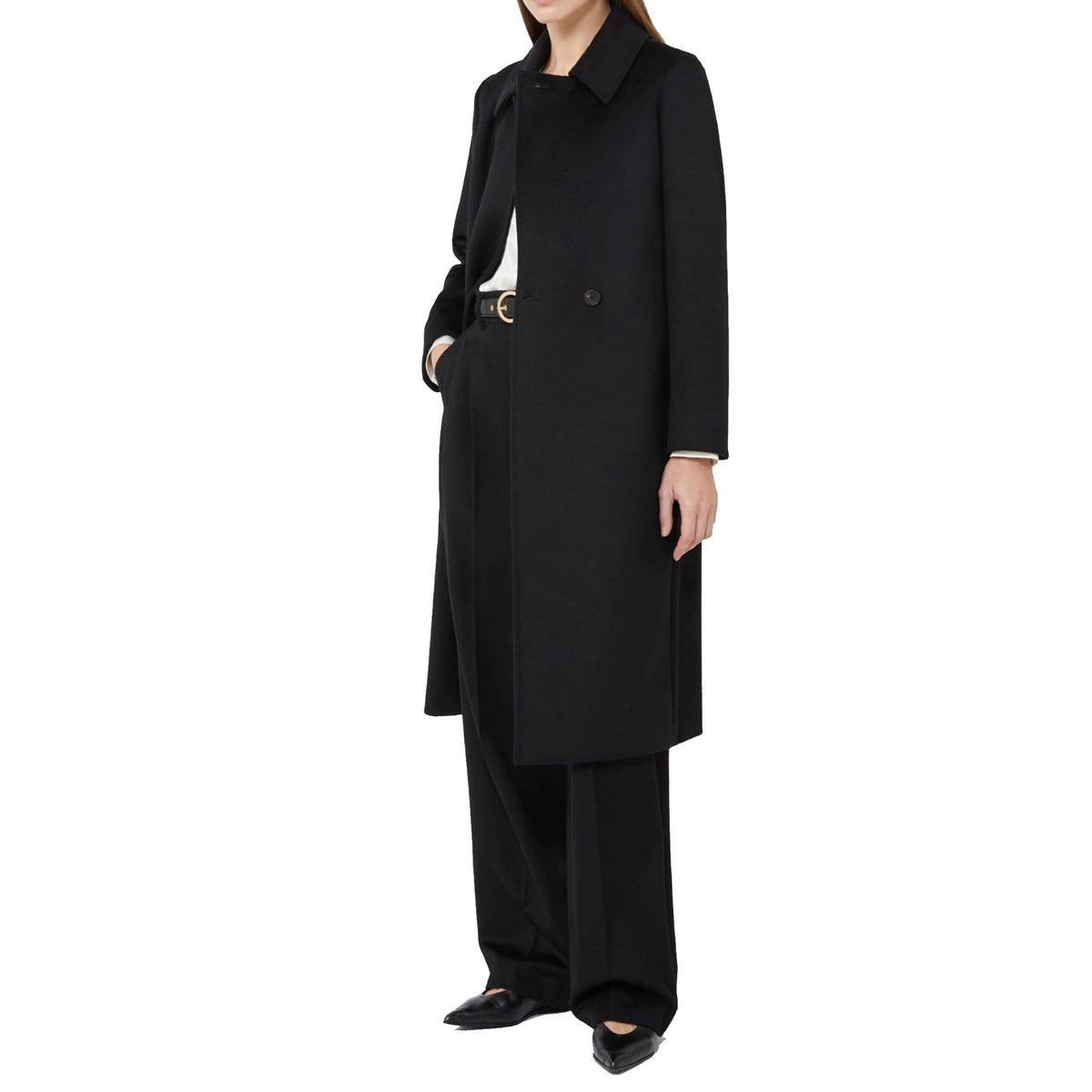 Max Mara Studio Bcollag Wool Coat Women MAX MARA STUDIO