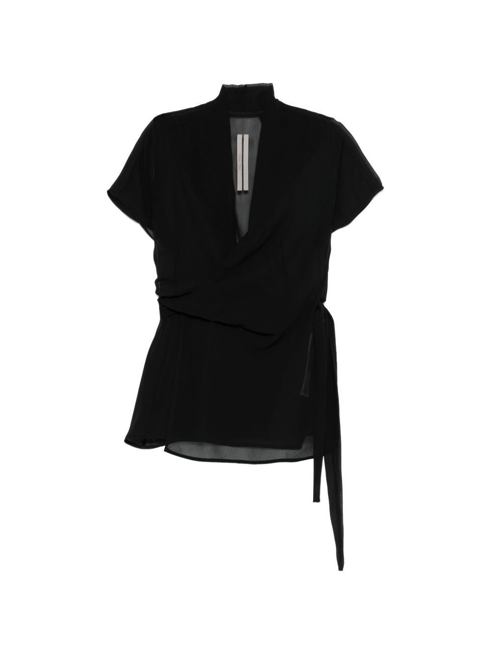 Rick Owens Women Laura Silk Wrap Top RICK OWENS