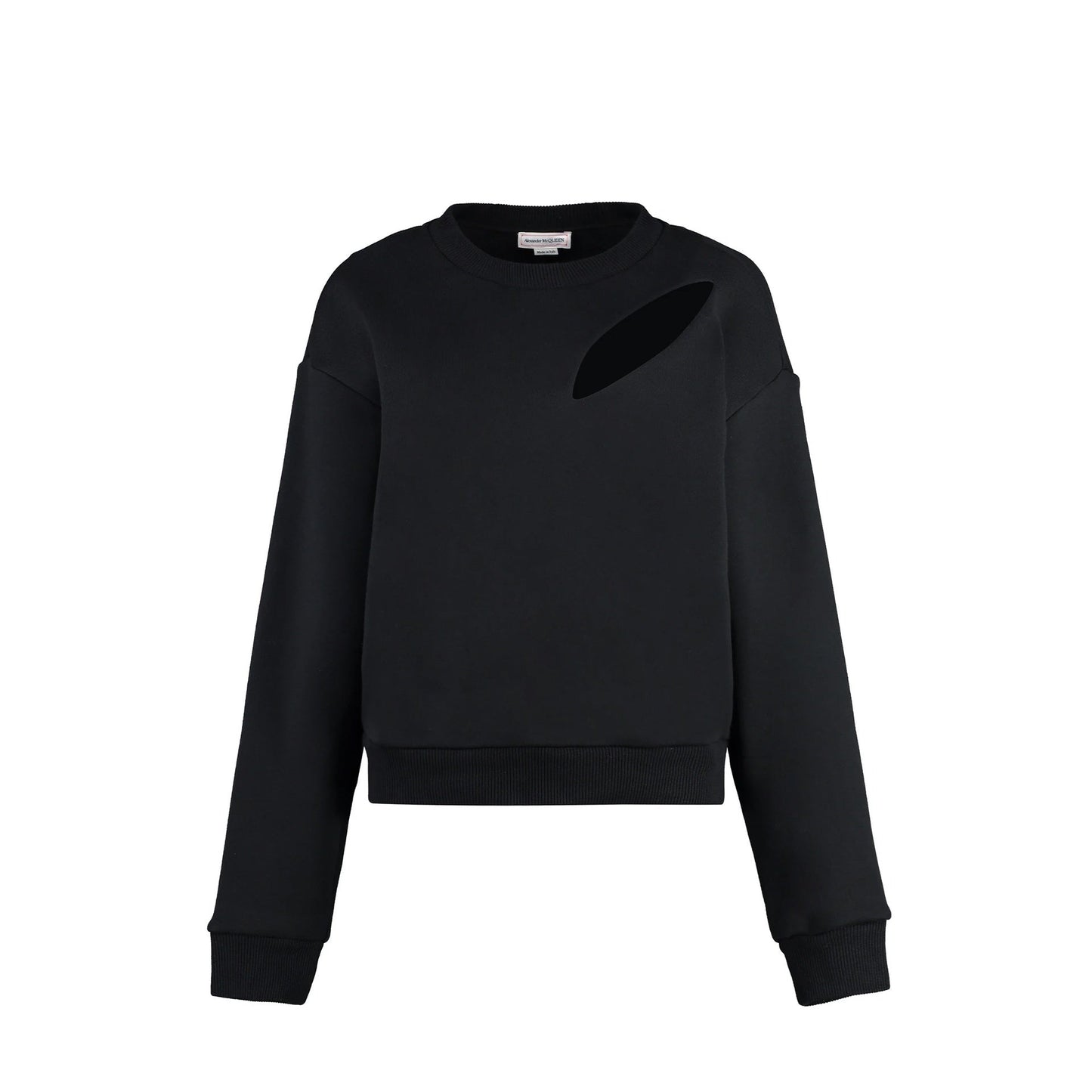 Alexander Mcqueen Cotton Sweatshirt Women ALEXANDER MCQUEEN