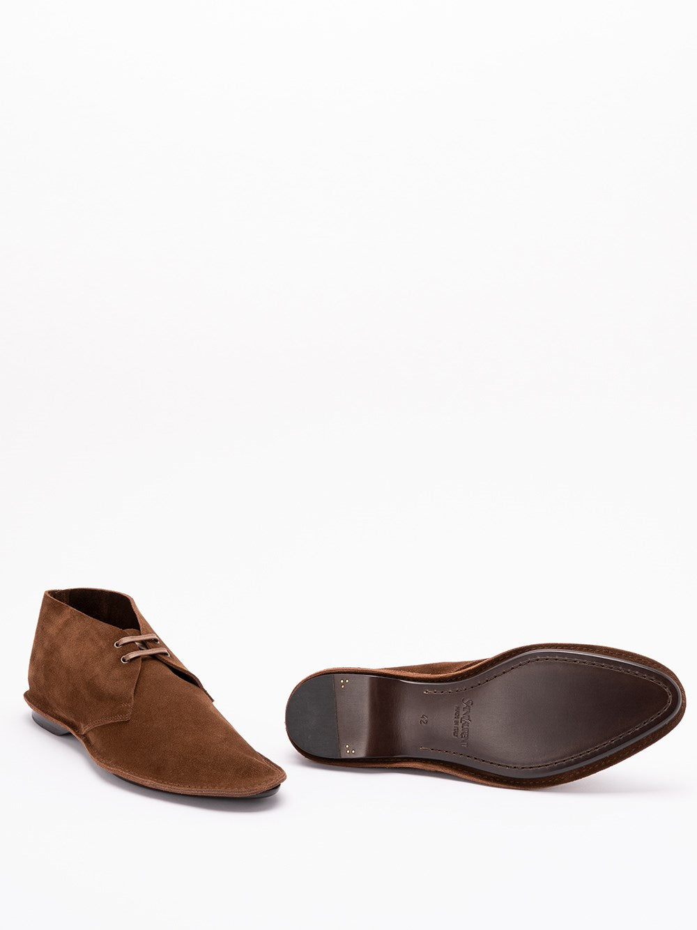 Saint Laurent Men `Valentin` Lace-Up Shoes