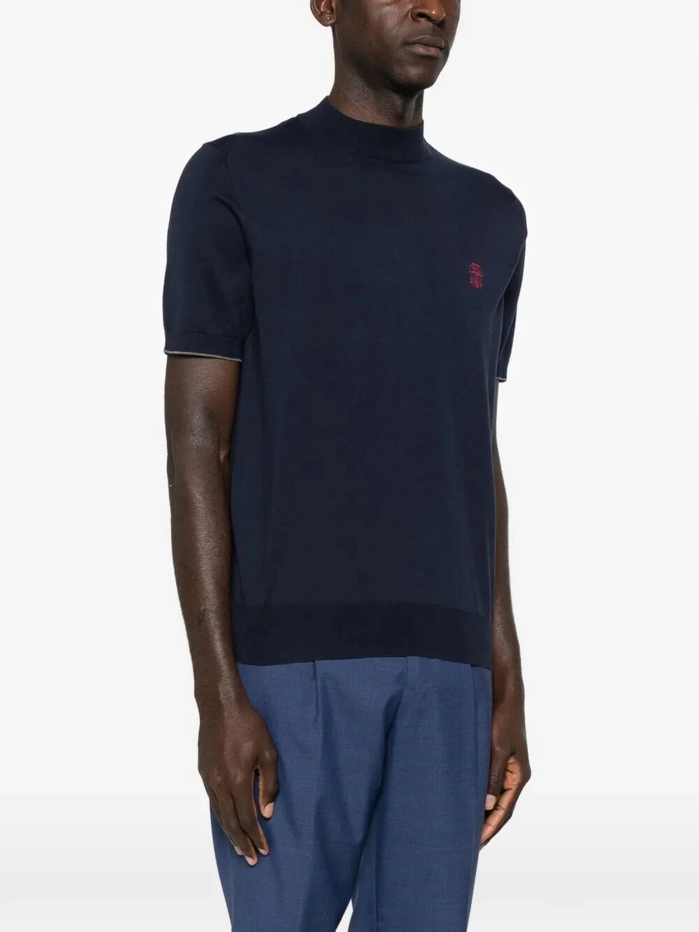 Brunello Cucinelli Men Mock-Neck Sweater BRUNELLO CUCINELLI