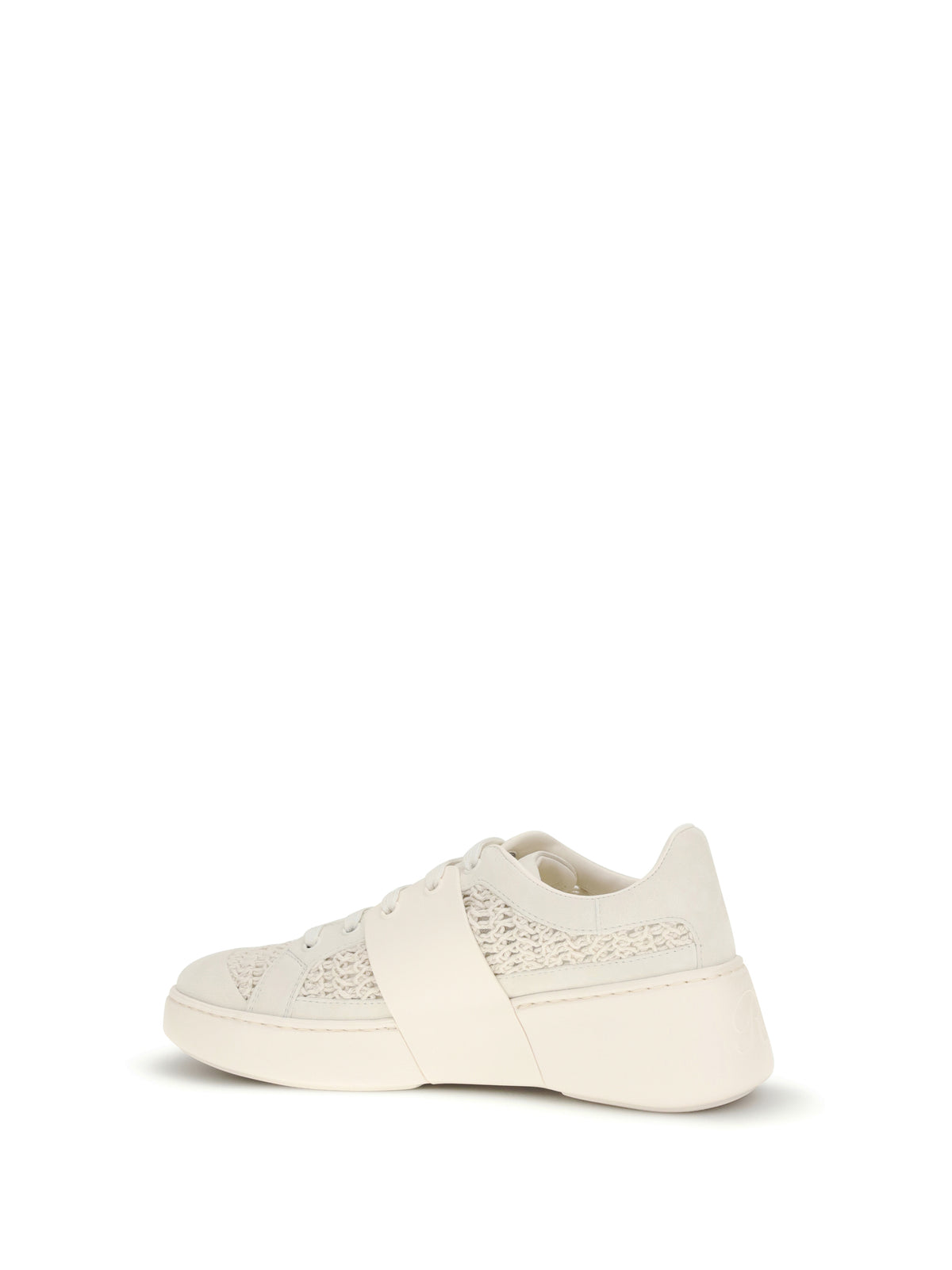 Roger Vivier Women Viv' Skate Leather Sneakers With Embroderies Details ROGER VIVIER