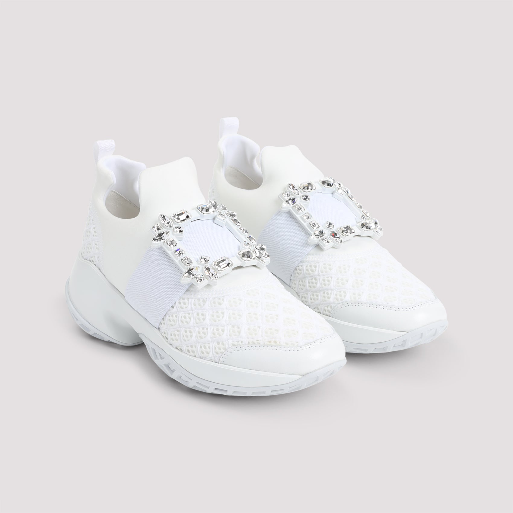 Roger Vivier Run Strass Buckle Sneakers Women ROGER VIVIER