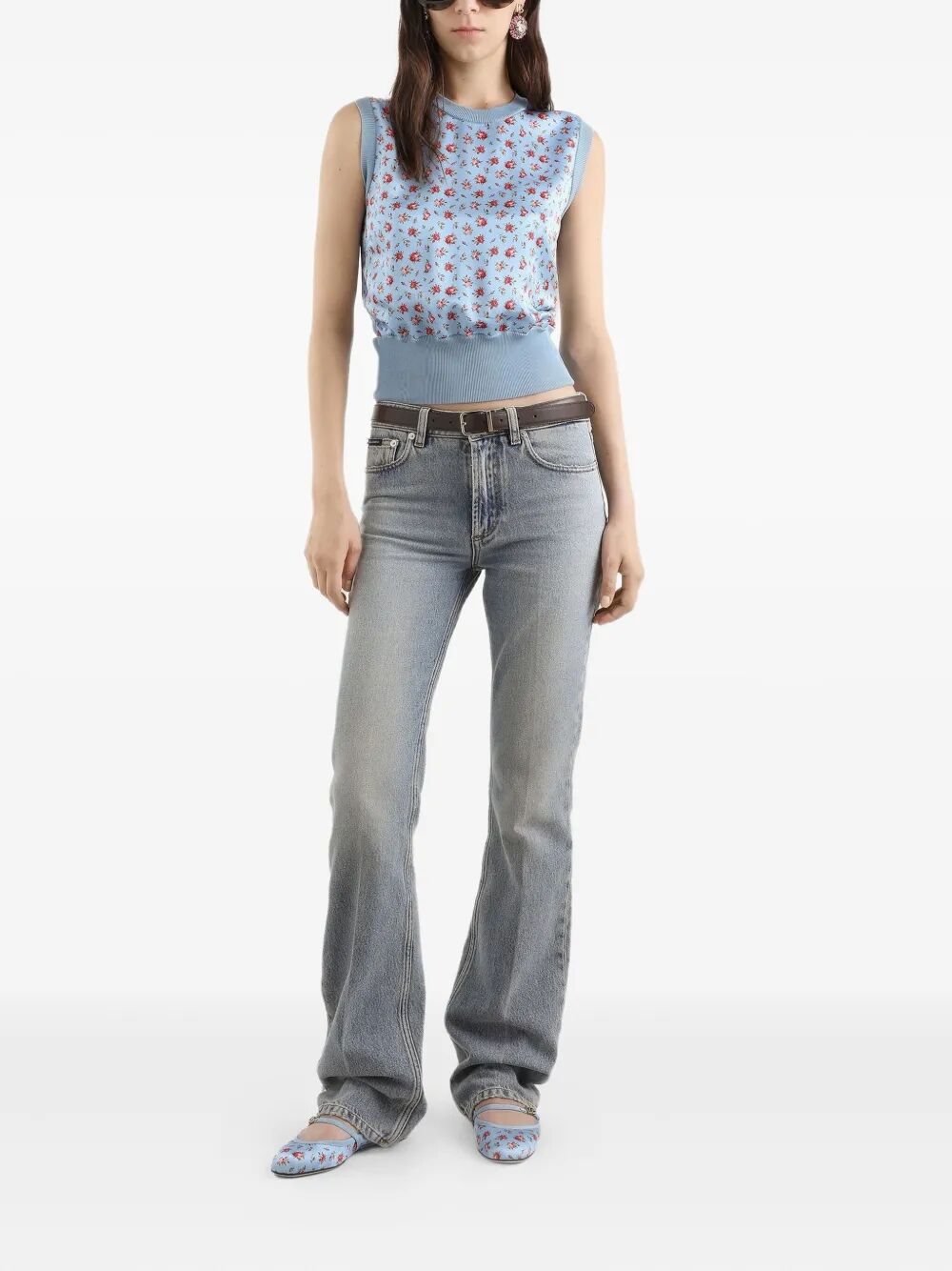 Dolce & Gabbana Women 5-Pocket Denim Trousers DOLCE & GABBANA