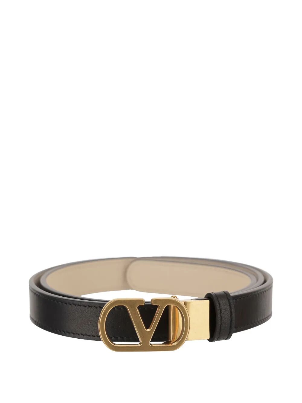 Valentino Garavani Women Reversible Vlogo Signature 20 Leather Belt VALENTINO GARAVANI