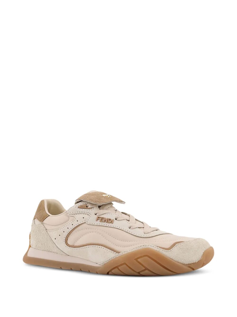 Fendi Women Fendi Wave Pulse Suede Sneakers FENDI
