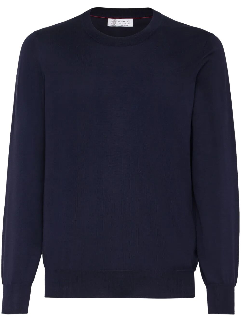 Brunello Cucinelli Men Lightweight Cotton Crewneck Sweater BRUNELLO CUCINELLI