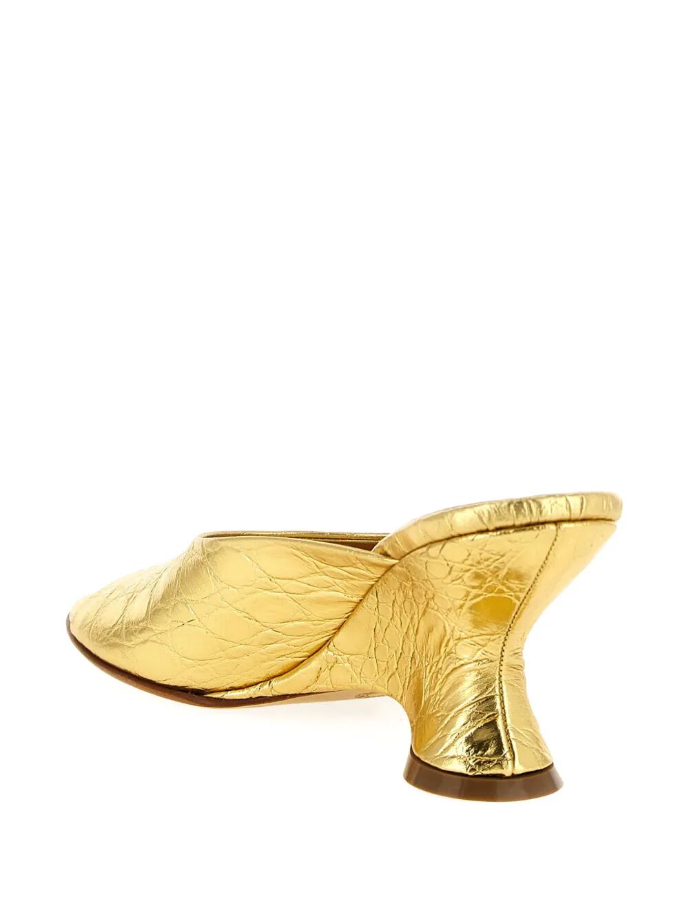 Dries Van Noten Women Open-Toe Leather Mules DRIES VAN NOTEN