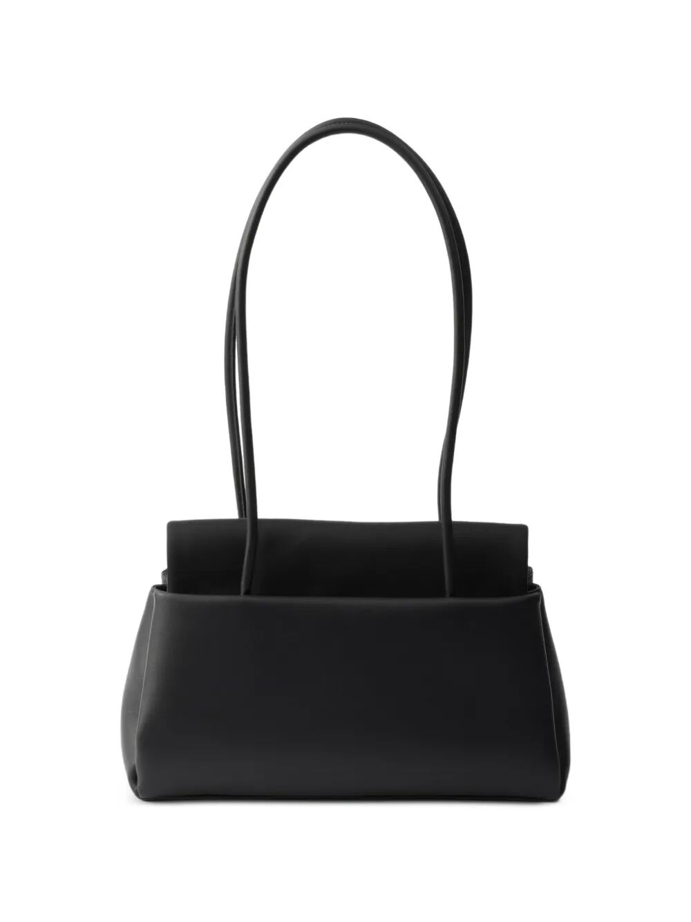 Prada Women Prada Passage Medium Leather Bag With Re-Nylon Flap PRADA