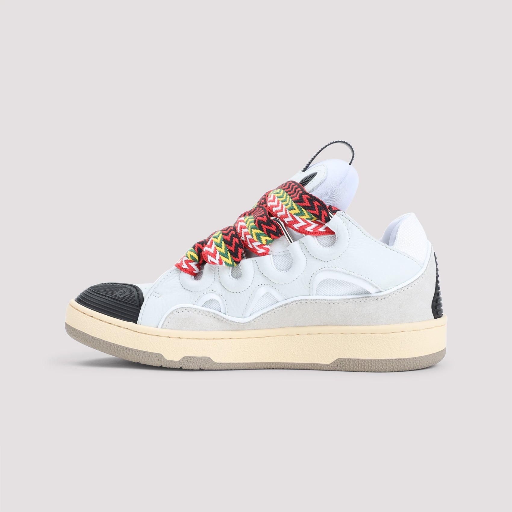 Lanvin Leather Curb Sneakers Unisex LANVIN