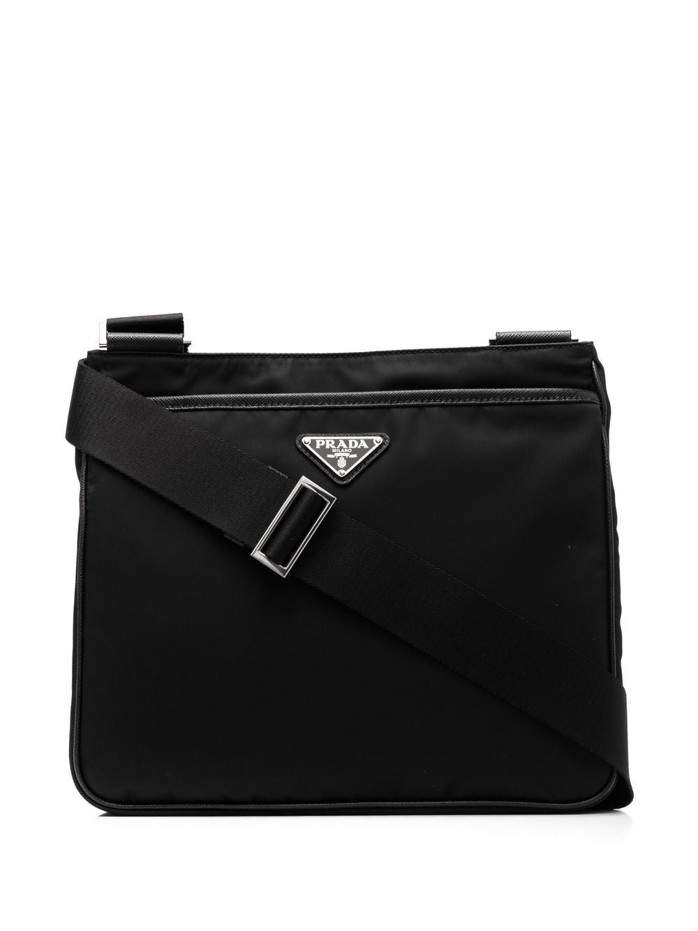 Prada Men Re-Nylon And Saffiano Shoulder Bag PRADA