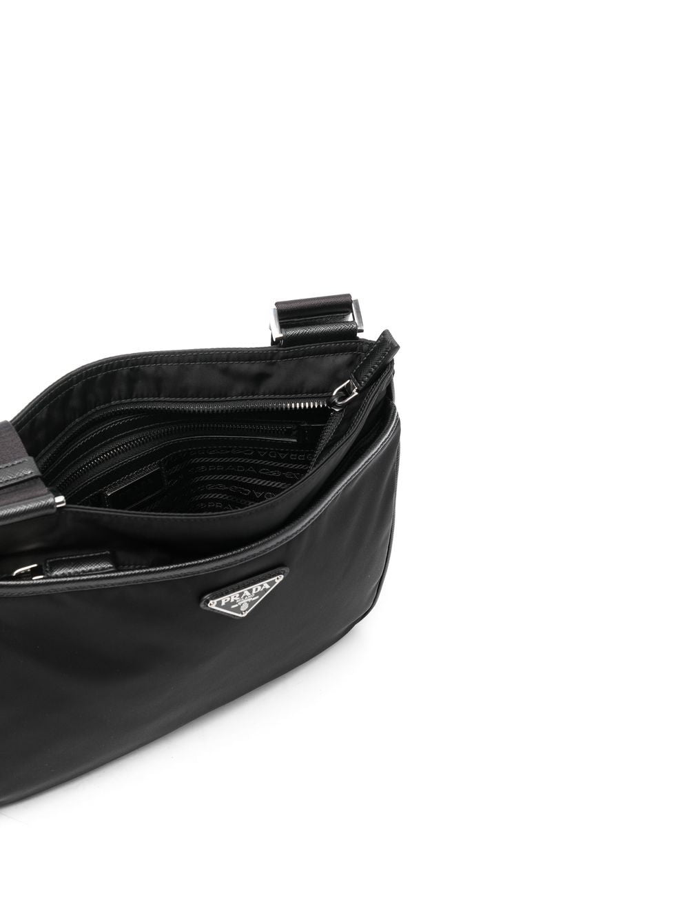 Prada Men Re-Nylon And Saffiano Shoulder Bag PRADA