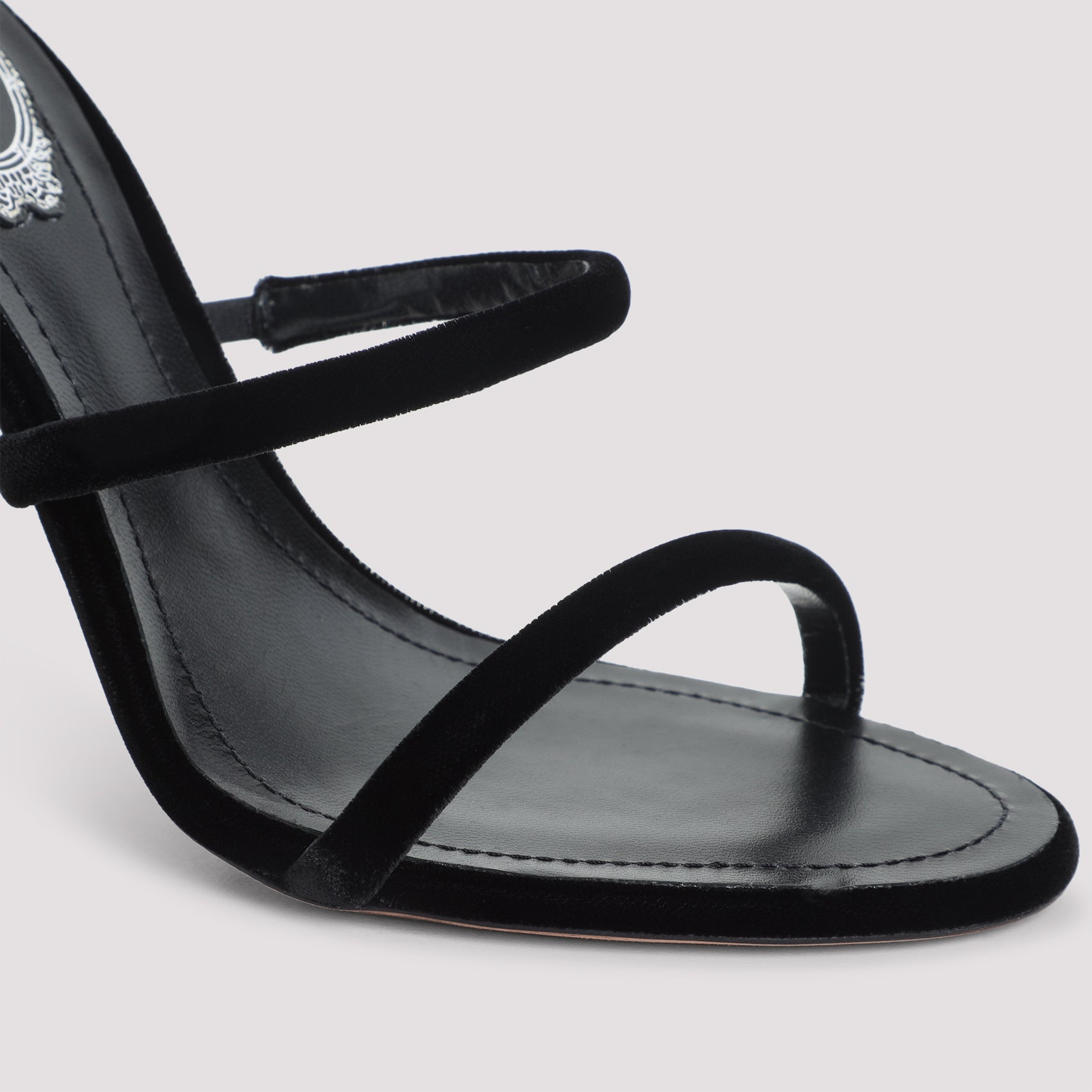 Rene Caovilla Velvet Snake Sandals Women RENE CAOVILLA