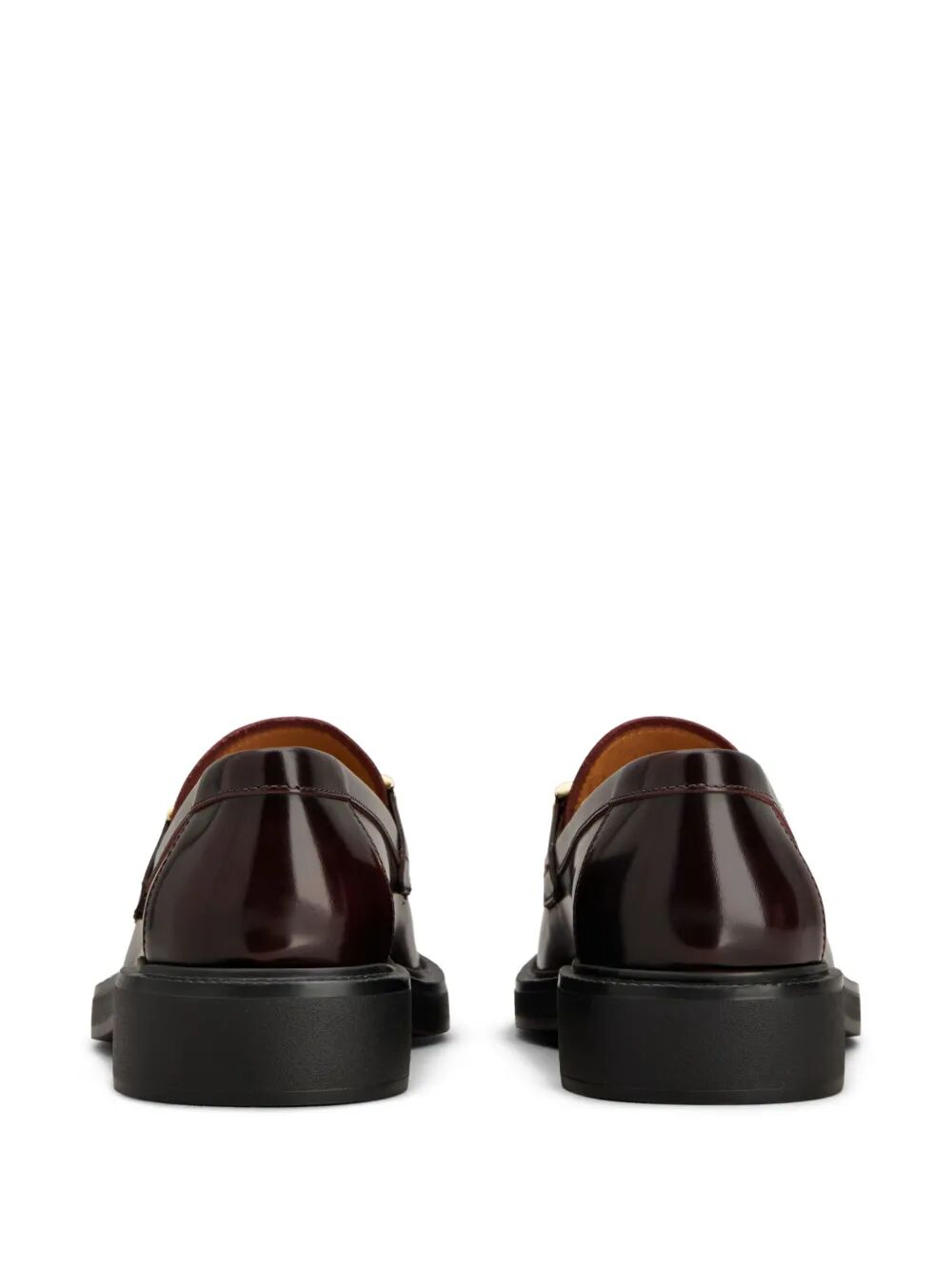 Tod's Women Leather Loafers With Metal Bar TOD'S
