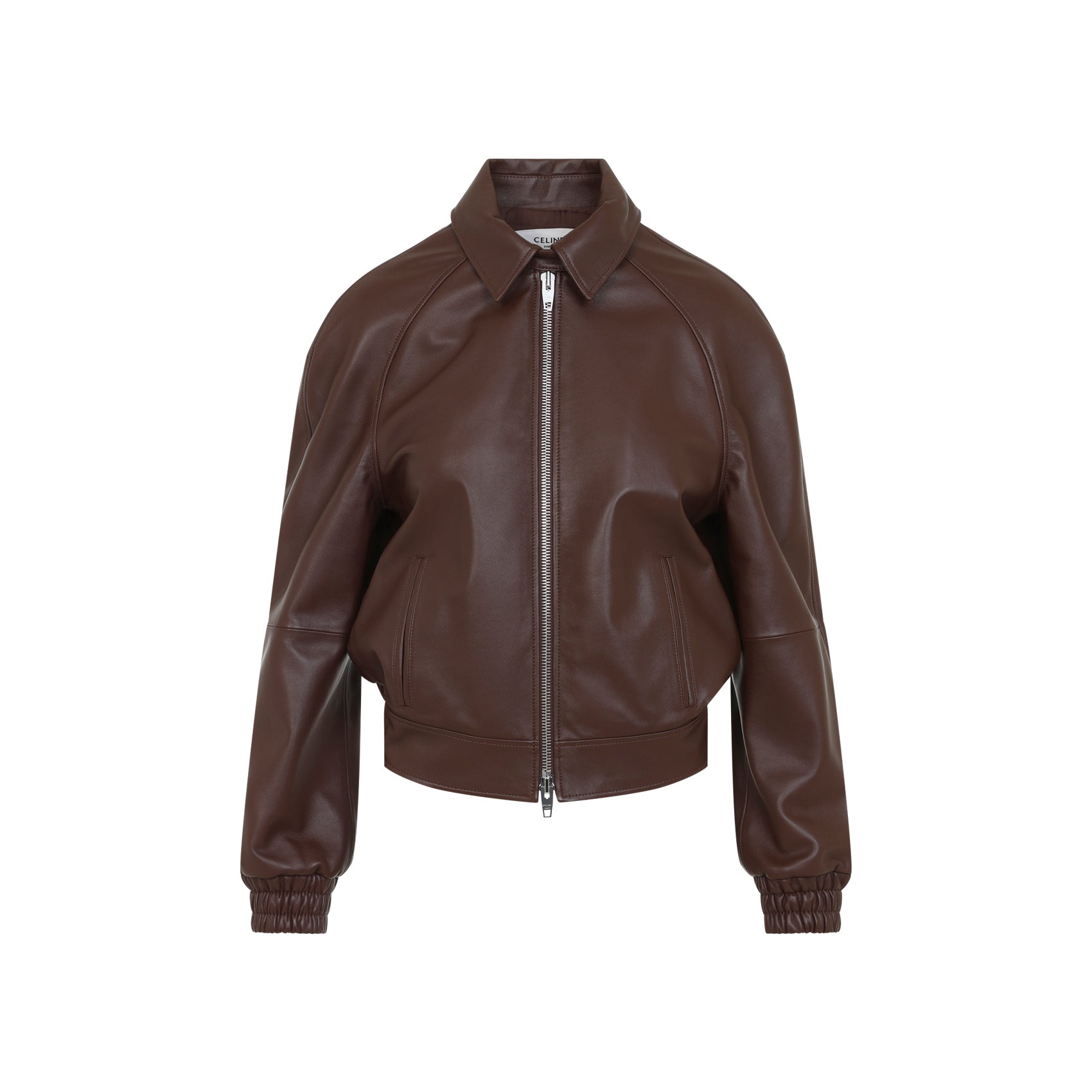 Celine Lamb Leather Jacket Women CELINE