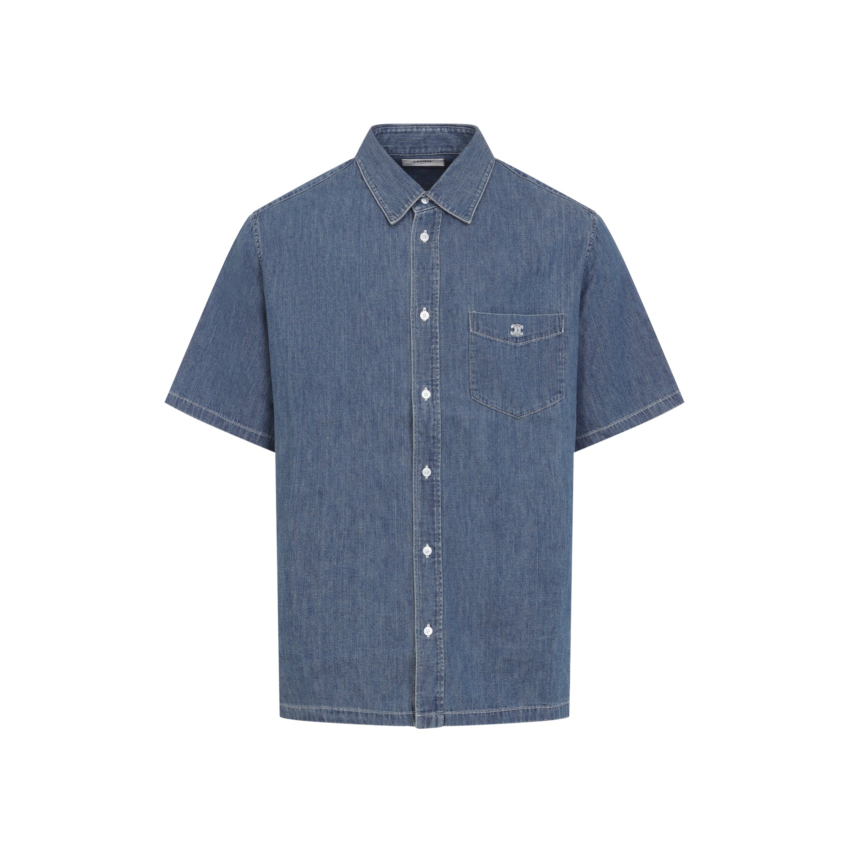 Celine Cotton Bowling Shirt Men CELINE