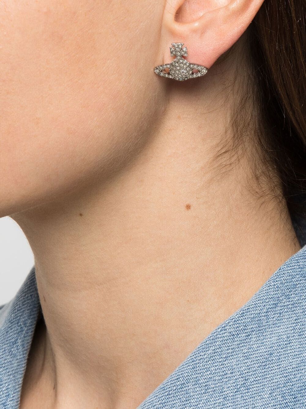 Vivienne Westwood Women Grace Bas Relief Stud Earrings VIVIENNE WESTWOOD