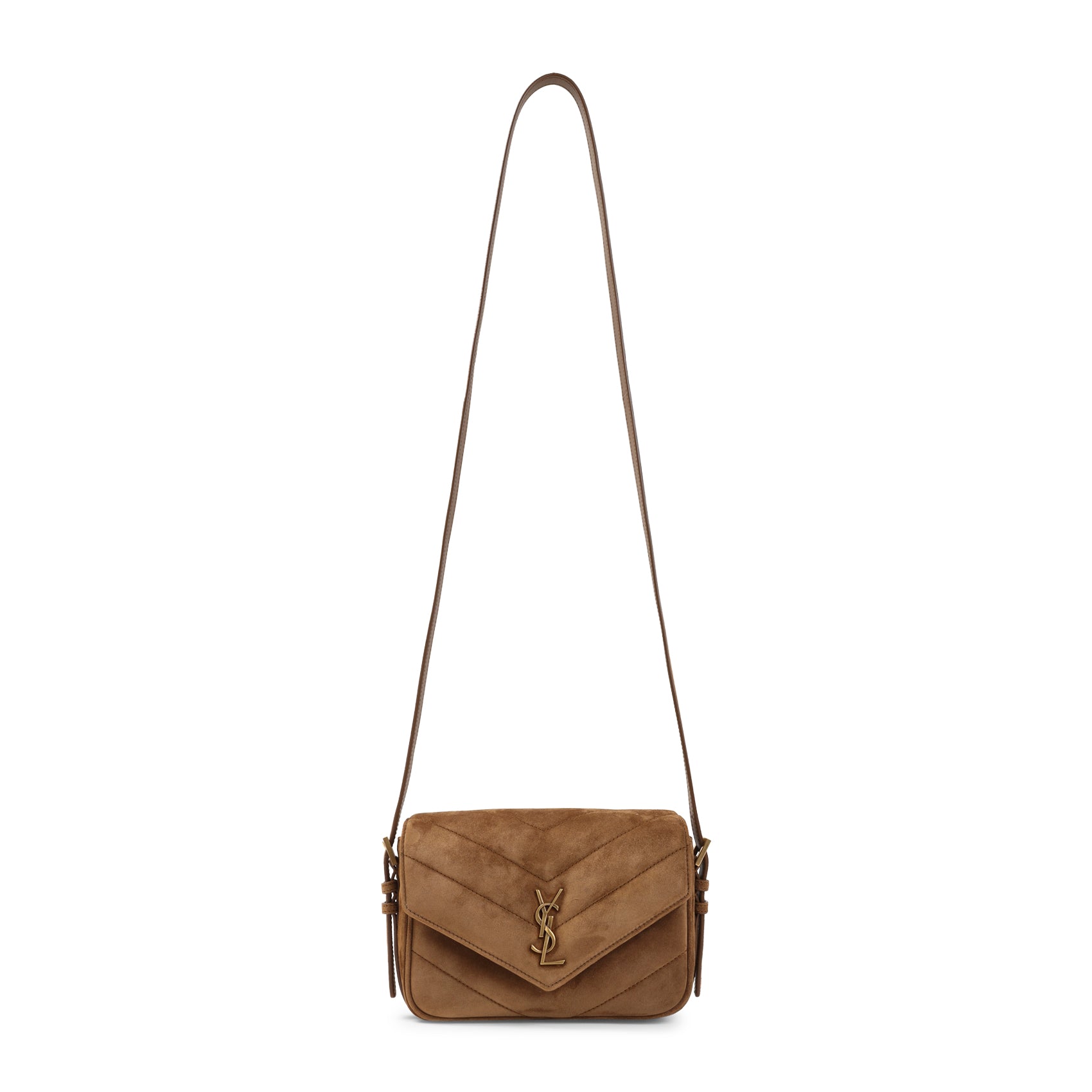 Saint Laurent Suede Lou Lou Shoulder Bag Women SAINT LAURENT
