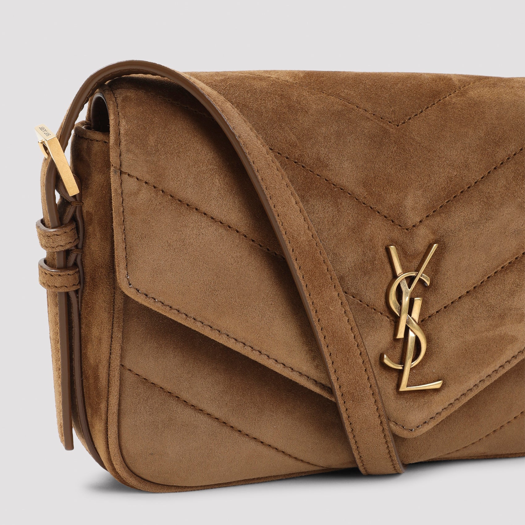 Saint Laurent Suede Lou Lou Shoulder Bag Women SAINT LAURENT