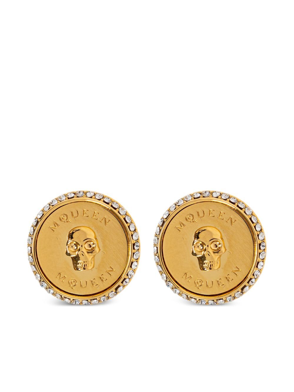 Alexander Mcqueen Women Sovereign Skull Earrings ALEXANDER MCQUEEN