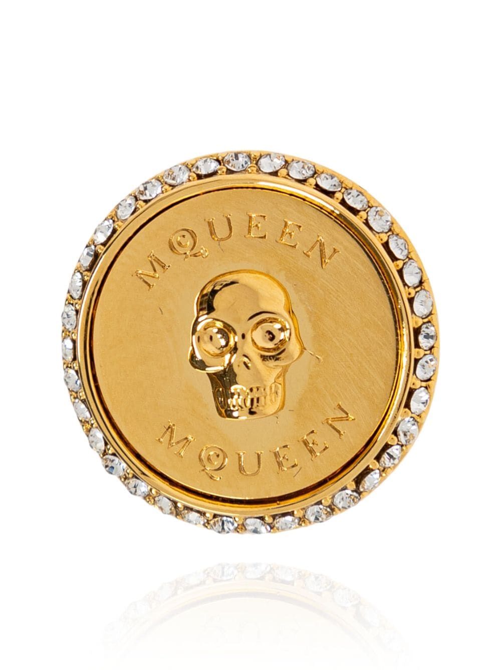 Alexander Mcqueen Women Sovereign Skull Earrings ALEXANDER MCQUEEN