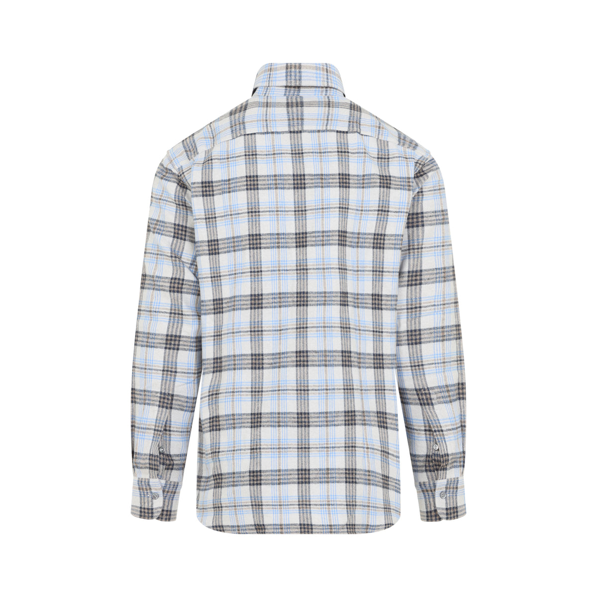 Brioni Hidden Macro Check Shirt Men BRIONI