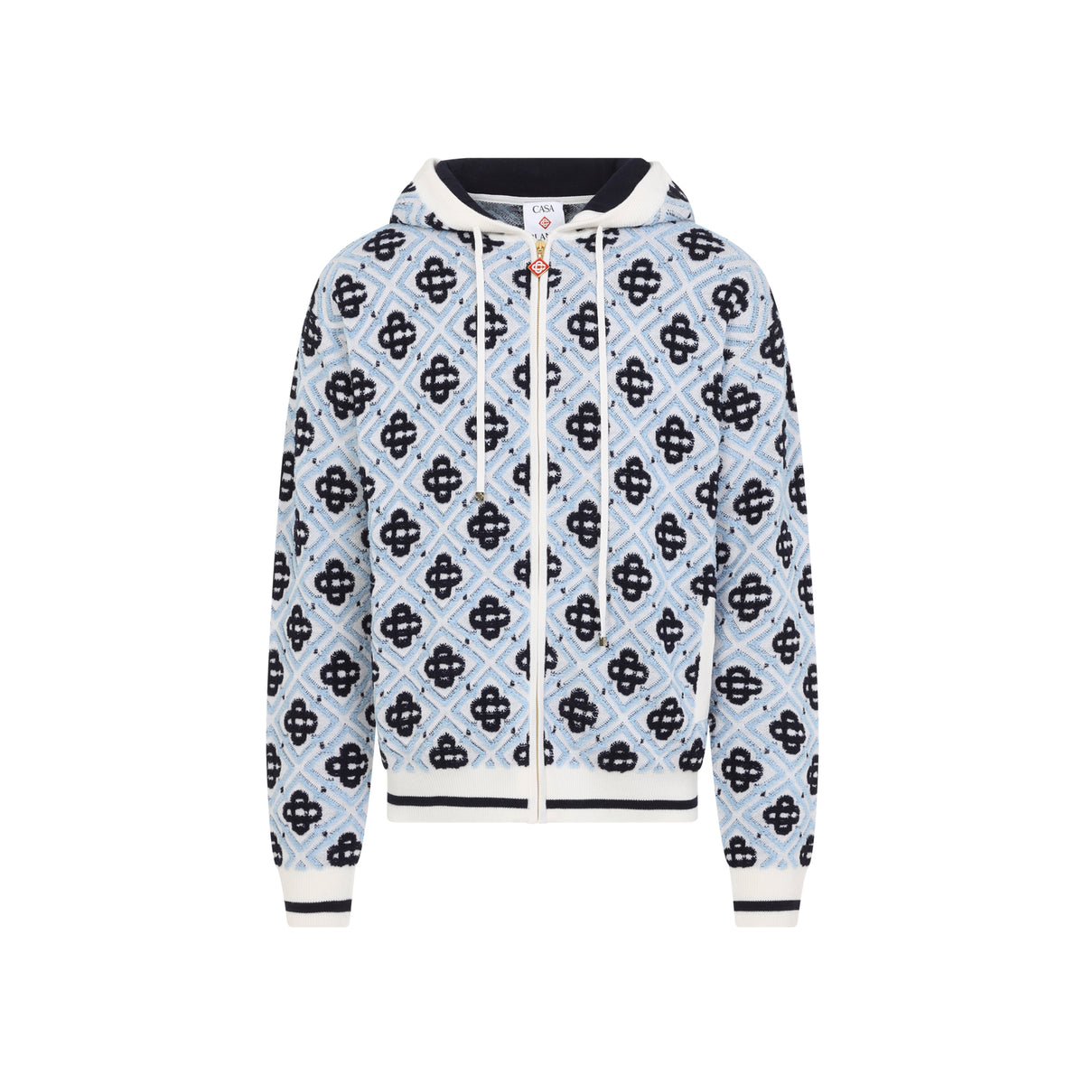 Casablanca Monogram Zip Hp Hoodie Men CASABLANCA