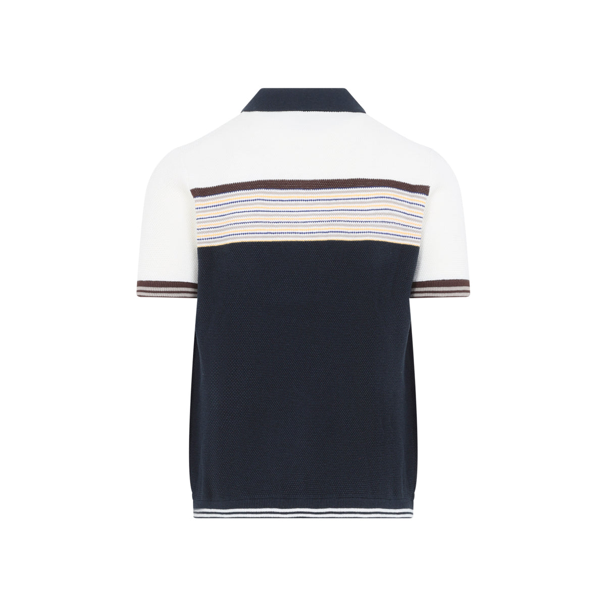 Casablanca Cafe Stripe Polo Shirt Men CASABLANCA