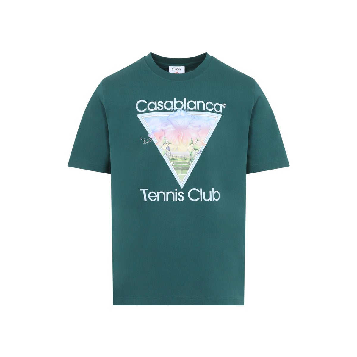 Casablanca Tennis Club Icon Printed Classic T-Shirt Men CASABLANCA