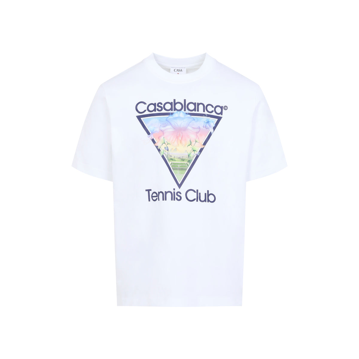 Casablanca Tennis Club Icon Printed Classic T-Shirt Men CASABLANCA