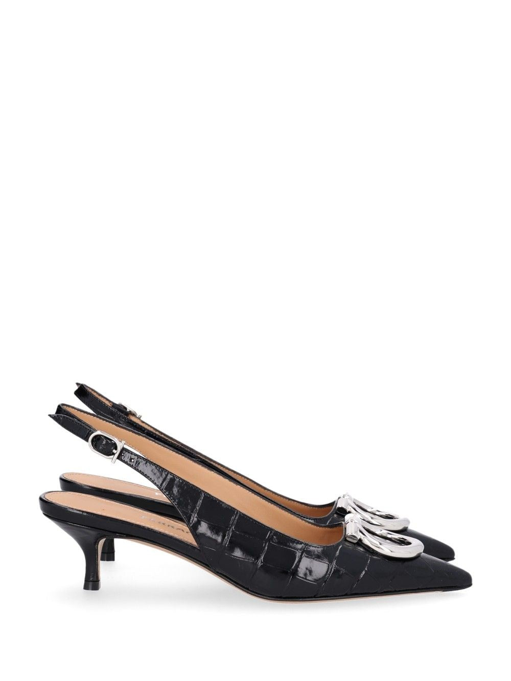 Ferragamo Women Slingback Maxi Gancini FERRAGAMO