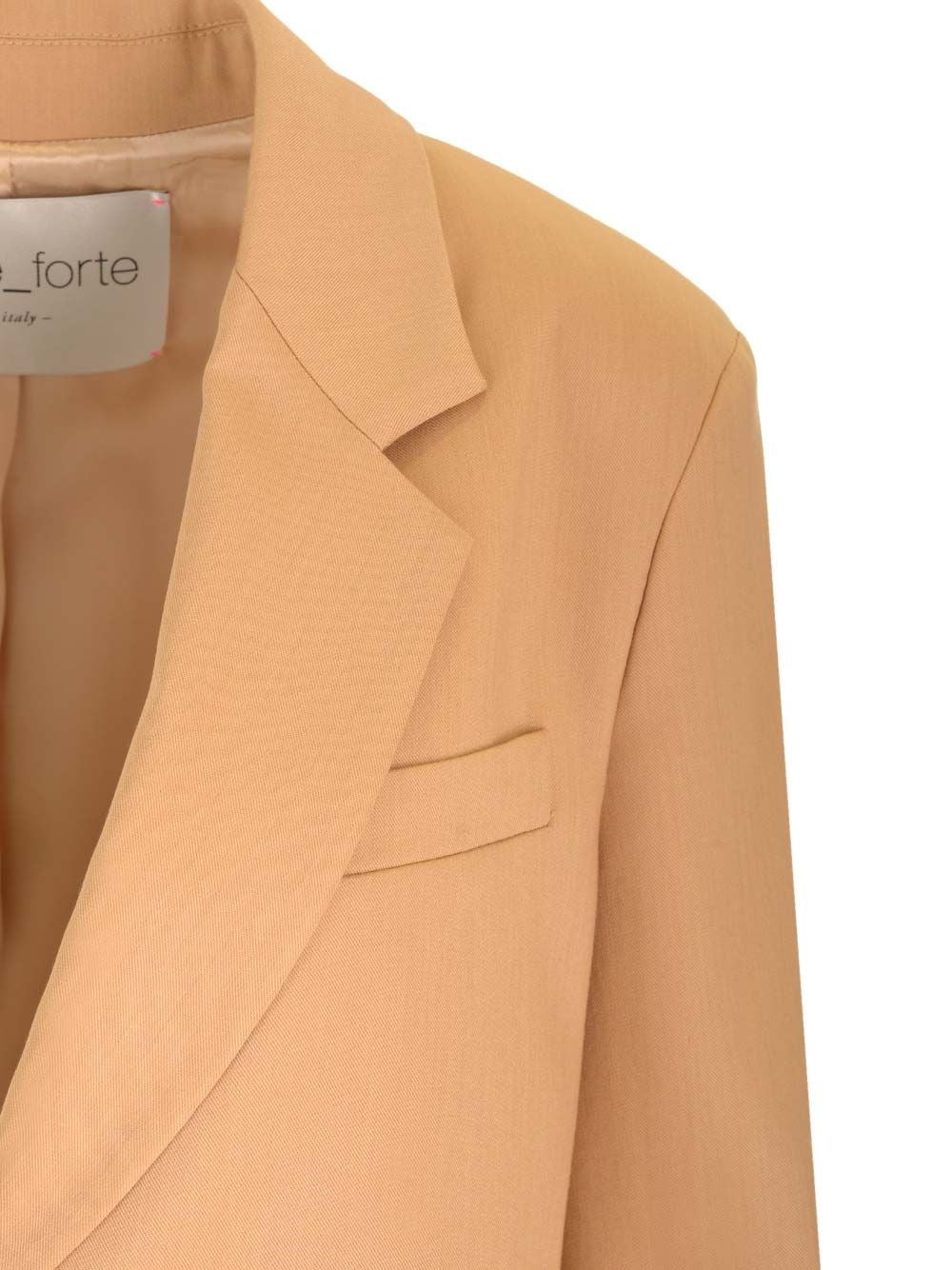 Forte_Forte Women Viscose Wool Chic Twill Jacket FORTE FORTE
