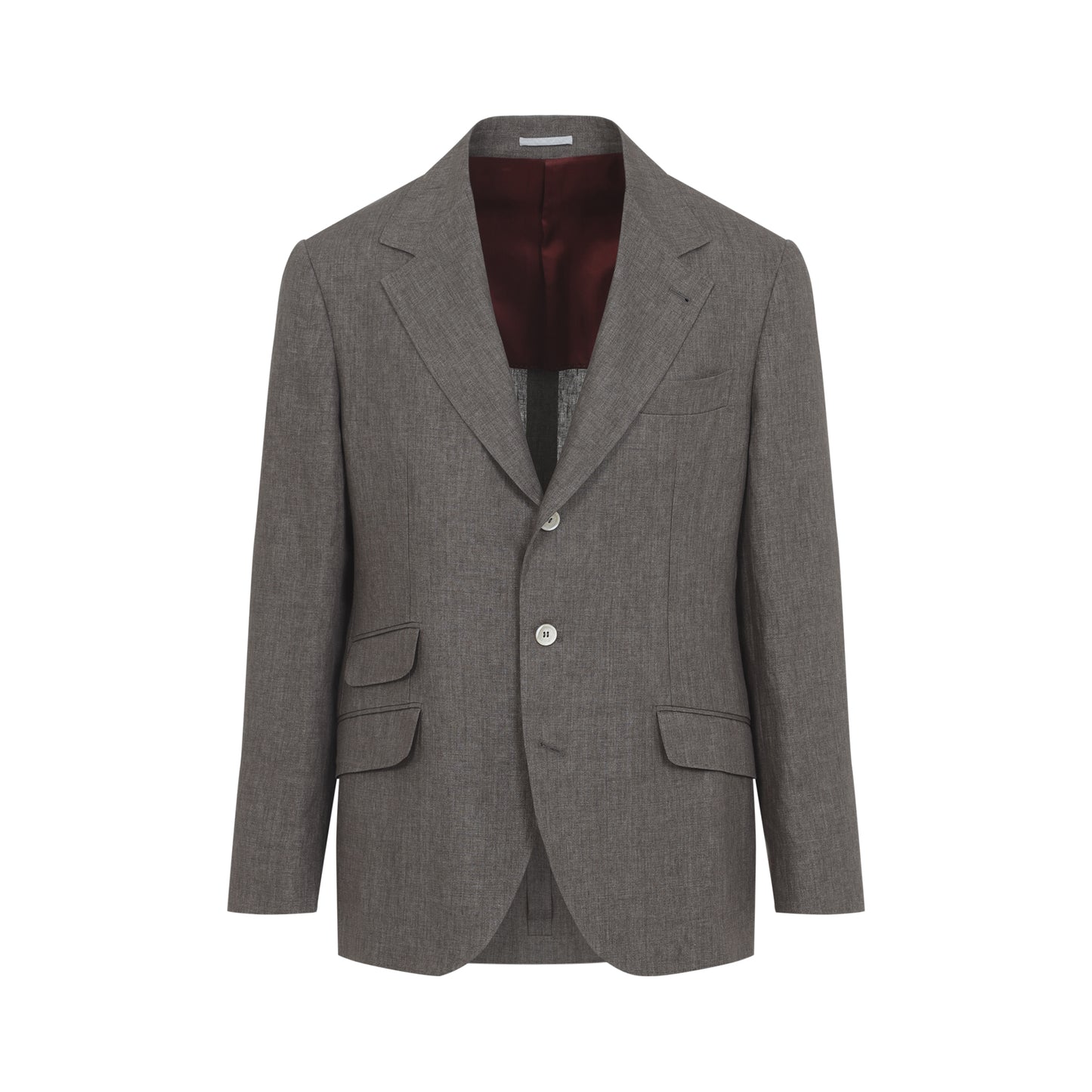 Brunello Cucinelli Linen Jacket Men BRUNELLO CUCINELLI