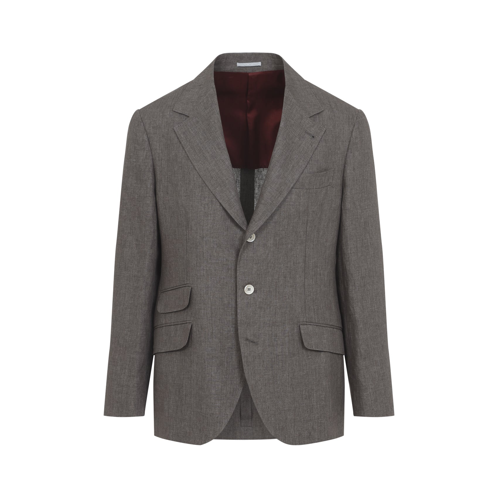 Brunello Cucinelli Linen Jacket Men BRUNELLO CUCINELLI