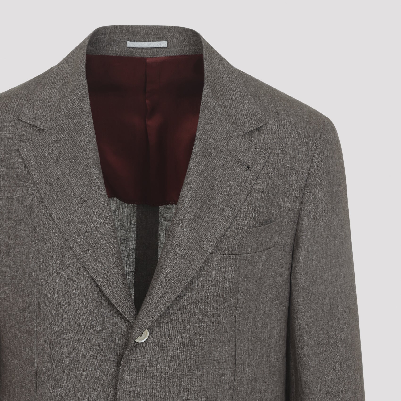 Brunello Cucinelli Linen Jacket Men BRUNELLO CUCINELLI