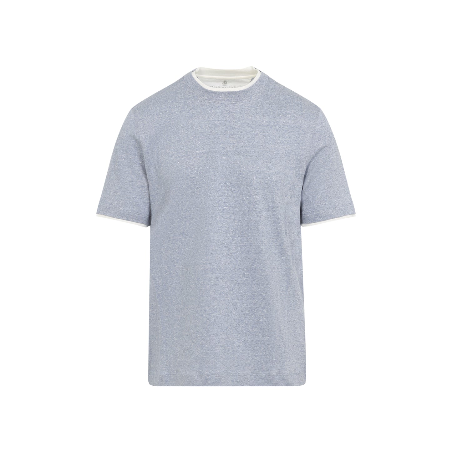 Brunello Cucinelli Bicolor T-Shirt Men BRUNELLO CUCINELLI