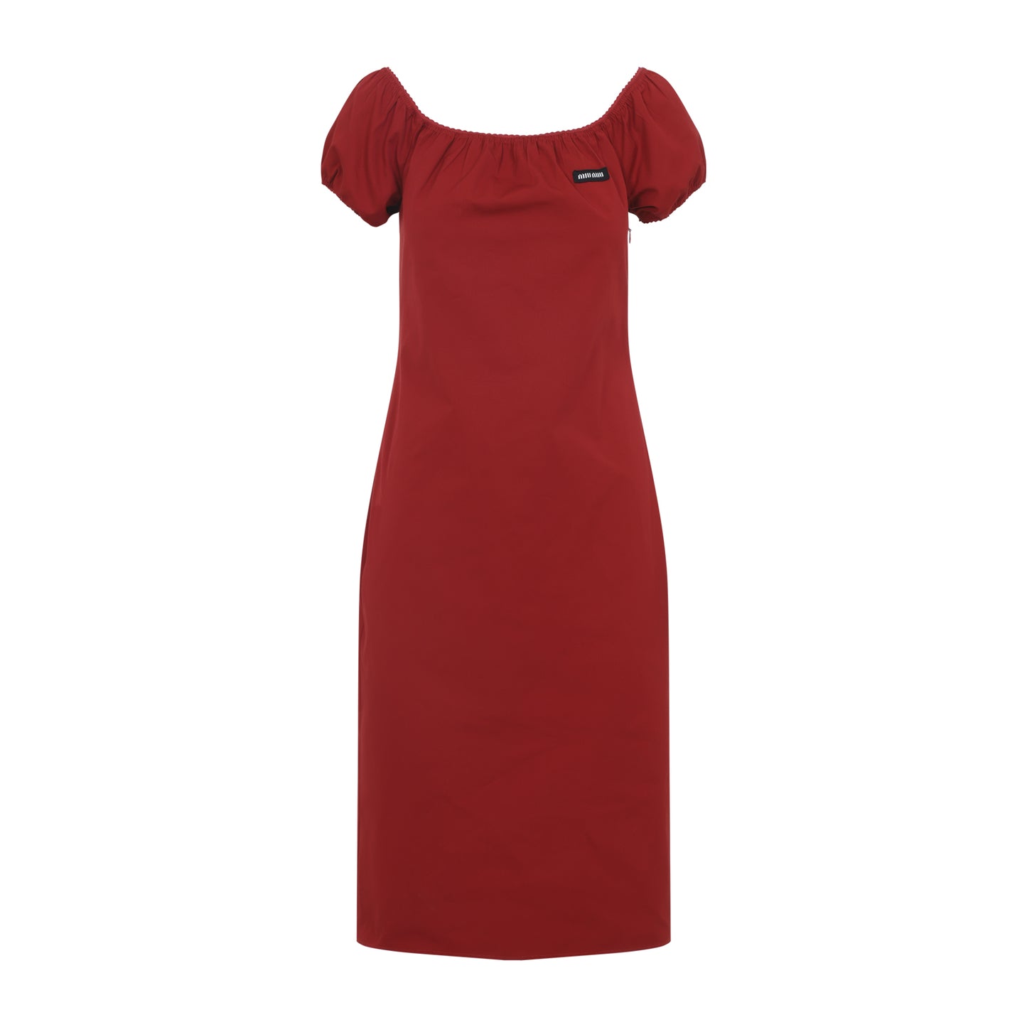 Miu Miu Cotton Midi Dress Women MIU MIU