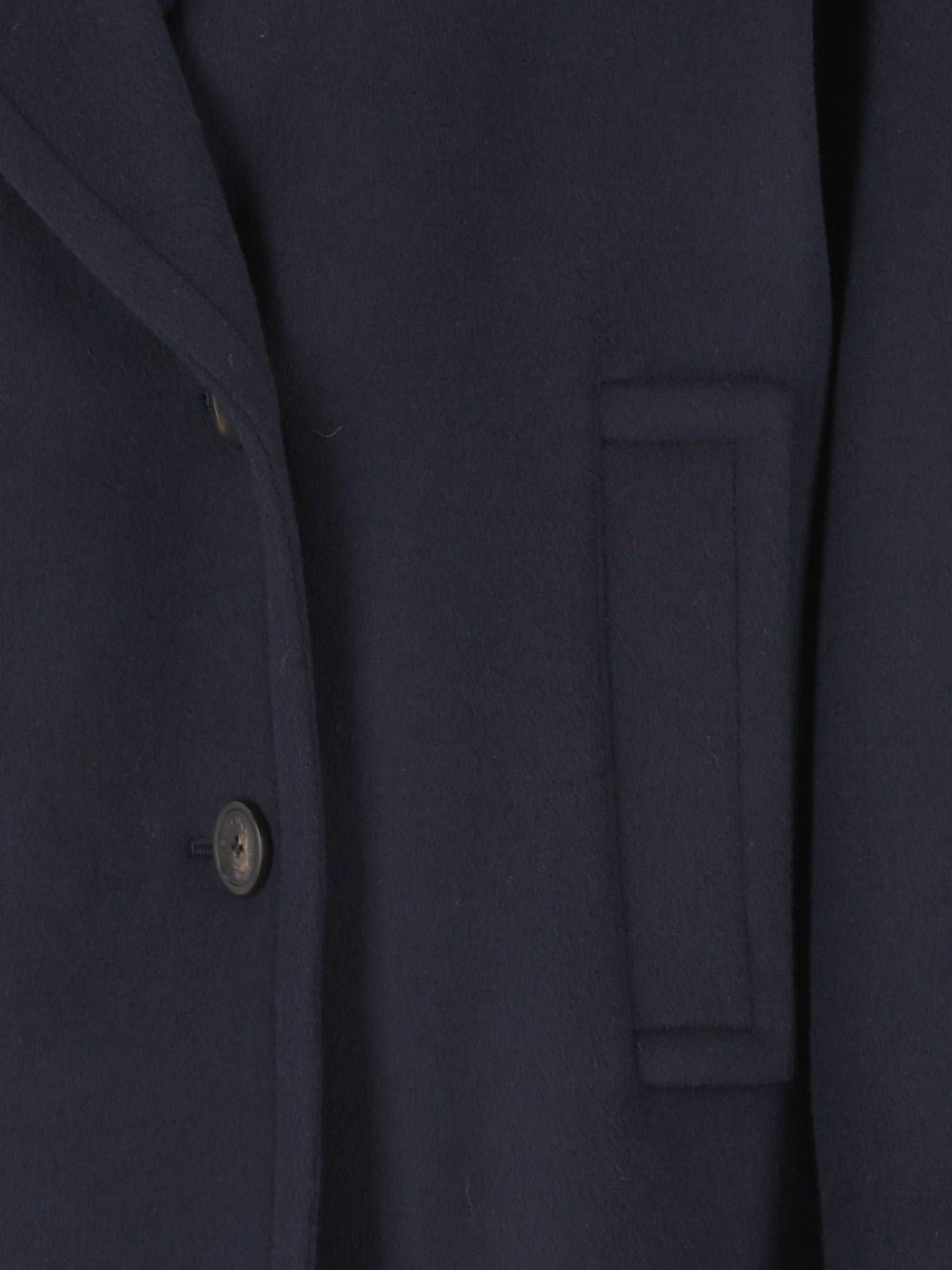 Weekend Max Mara Women Double-Breasted Double Wool Pea Coat WEEKEND MAX MARA