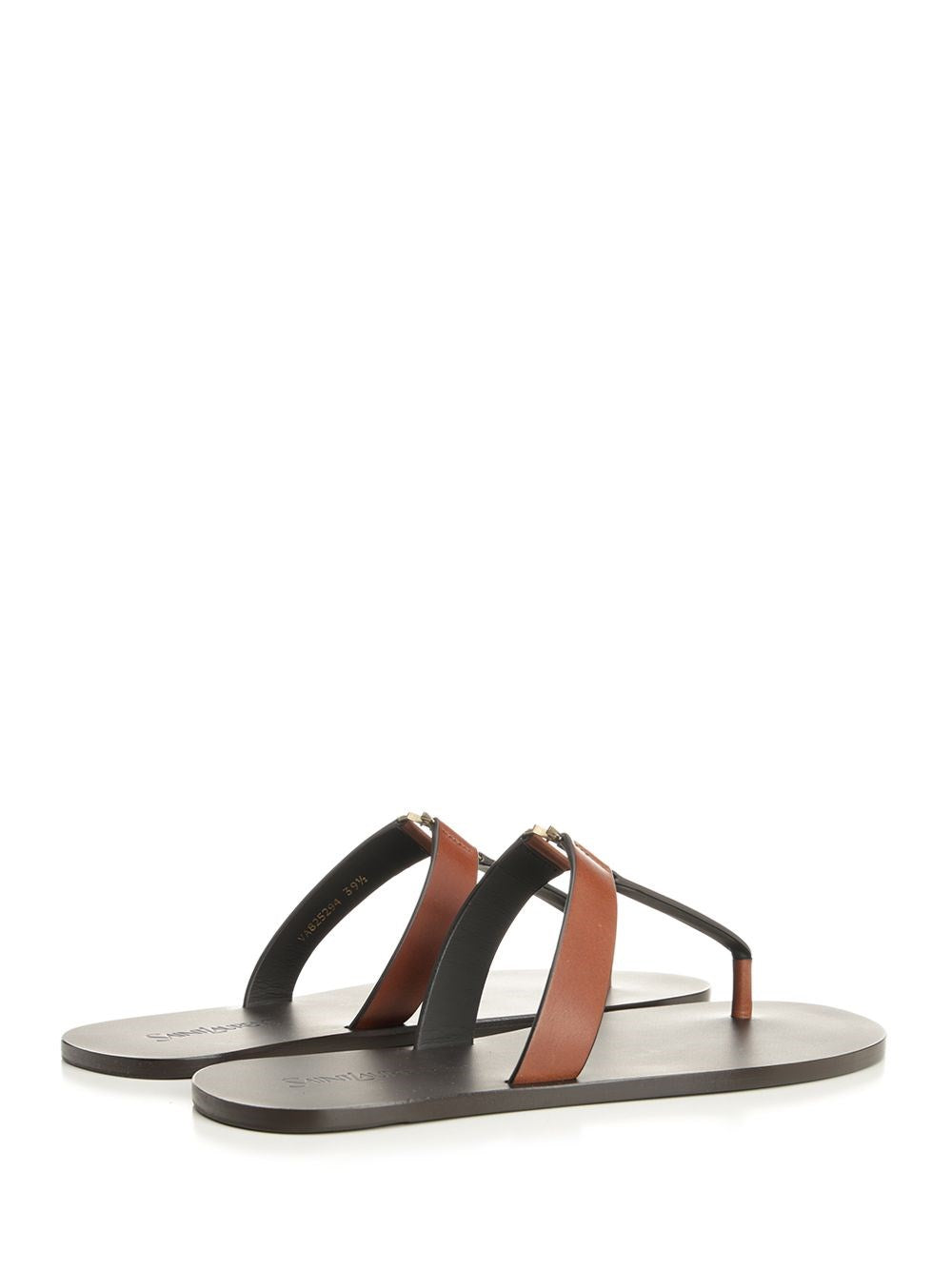 Saint Laurent Women Babylone Slippers In Smooth Leather SAINT LAURENT