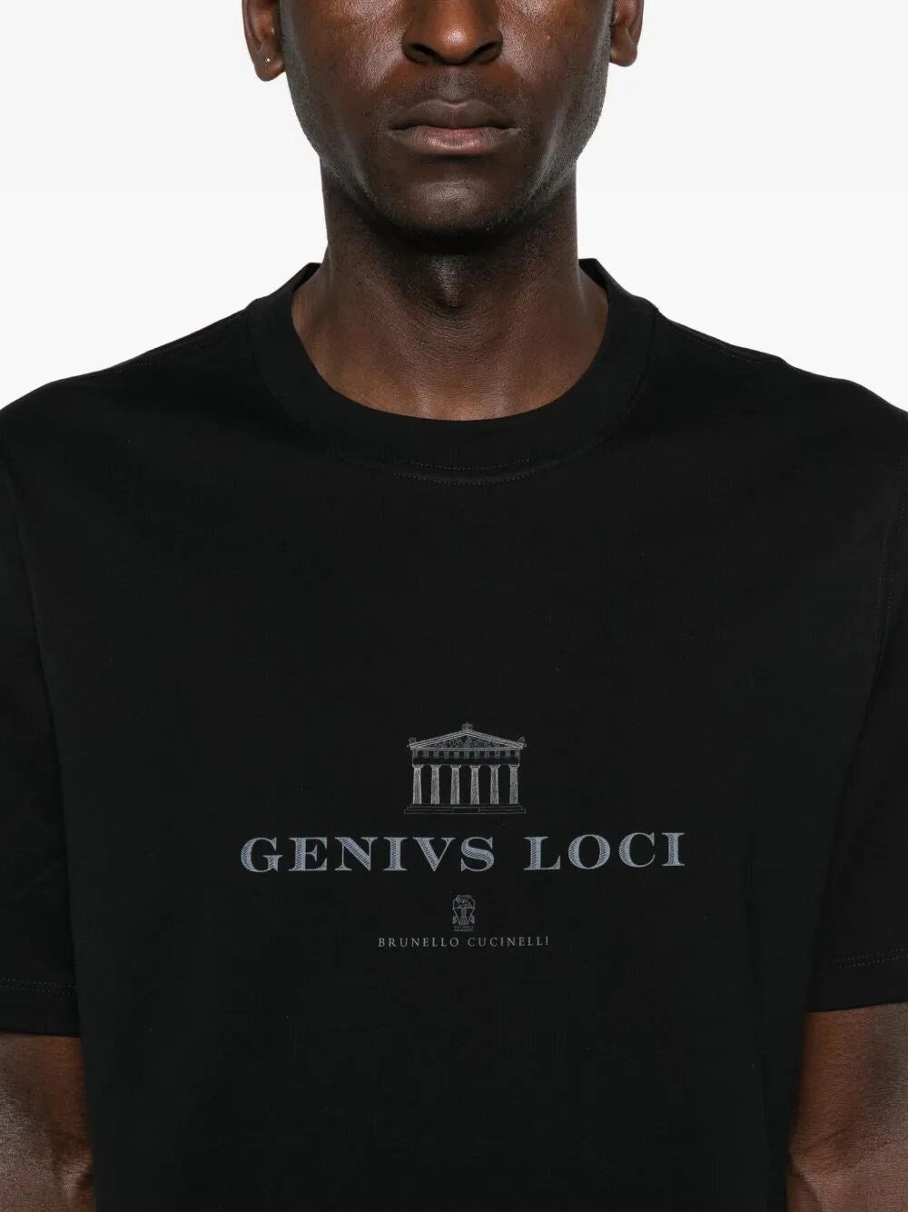 Brunello Cucinelli Men Crew-Neck T-Shirt BRUNELLO CUCINELLI