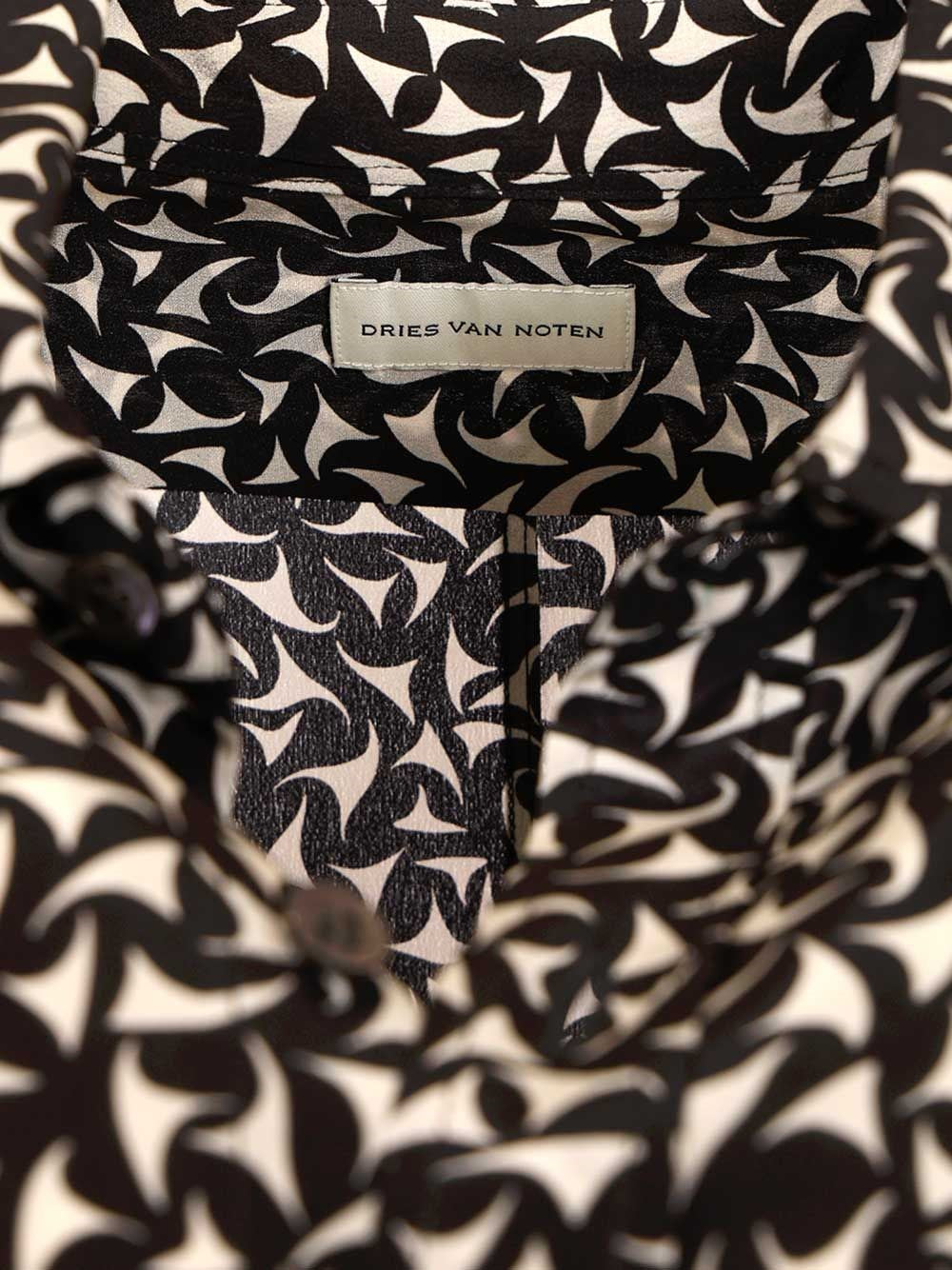 Dries Van Noten Men Silk Shirt DRIES VAN NOTEN