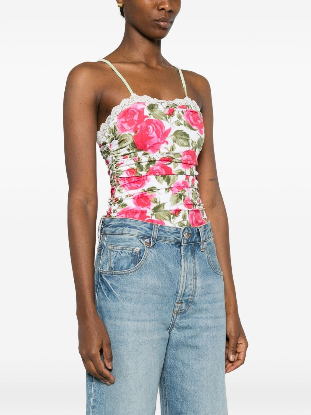 Chloe' Women Ruched Bodysuit CHLOE