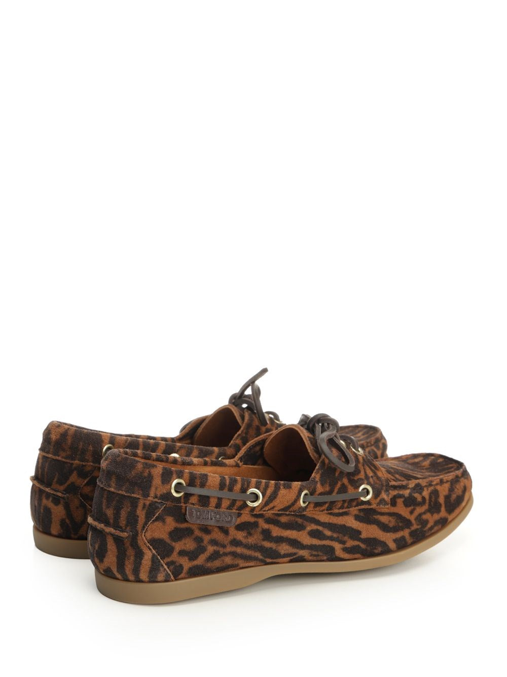 Tom Ford Men Suede Boat Shoes TOM FORD