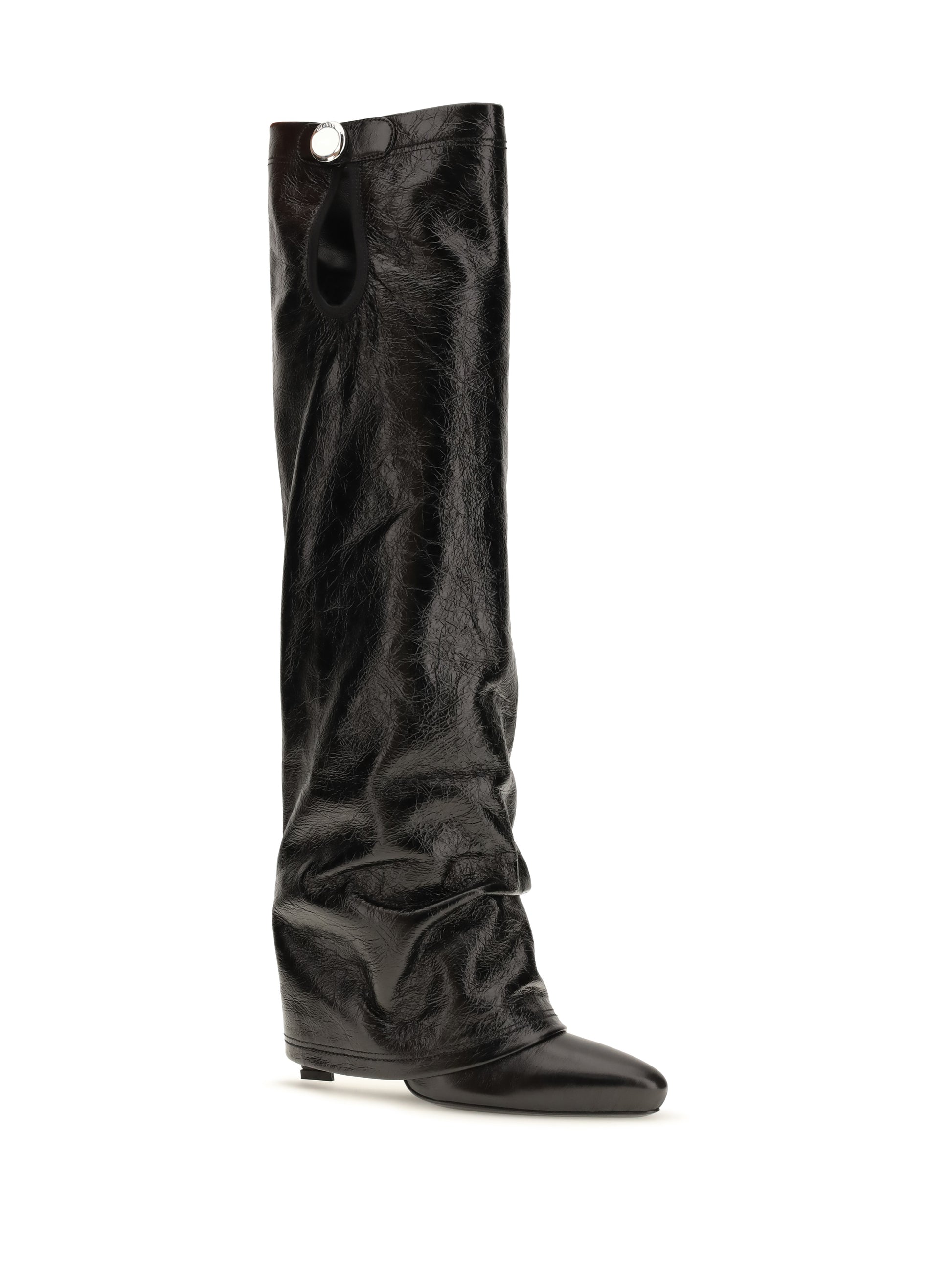 The Attico Women Knee-High Eco-Leather Boots THE ATTICO